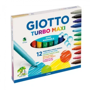 ΜΑΡΚΑΔΟΡΟΙ GIOTTO JUMBO TURBO MAXI 12 ΤΕΜΑΧΙΩΝ