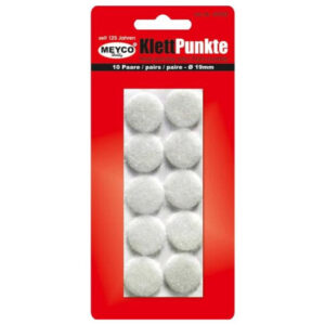 ΑΥΤΟΚΟΛΛΗΤΑ VELKRO ΣΤΡΟΓΓΥΛΑ ΛΕΥΚΑ 19mm