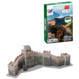 ΜΙΝΙ ΠΑΖΛ 3D ΣΙΝΙΚΟ ΤΕΙΧΟΣ 21 ΤΕΜ 16x22cm