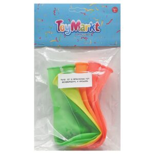 ΣΕΤ 6 ΜΠΑΛΟΝΙΑ 12" ΦΩΣΦΟΡΙΖΕ 30cm