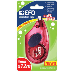 Διορθωτικό +Efo Ταινία Soft Grip 5mmx12m