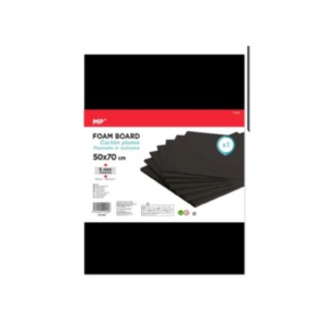 Μακετόχαρτο ΜΡ Μαύρο 50X70 3mm